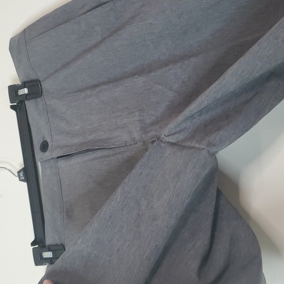 Mens Nike 9' Swim Board Shorts Size 32 Medium Grey Button Closure - Picture 4 of 11